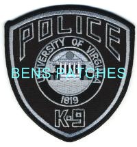 VIRGINIA,UNIVERSITY OF VIRGINIA POLICE K-9 SUBDUED 1_wm